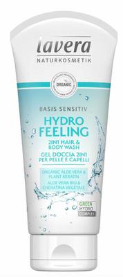 Lavera Basis Sensitiv douchegel body wash 2in1 bio EN-IT