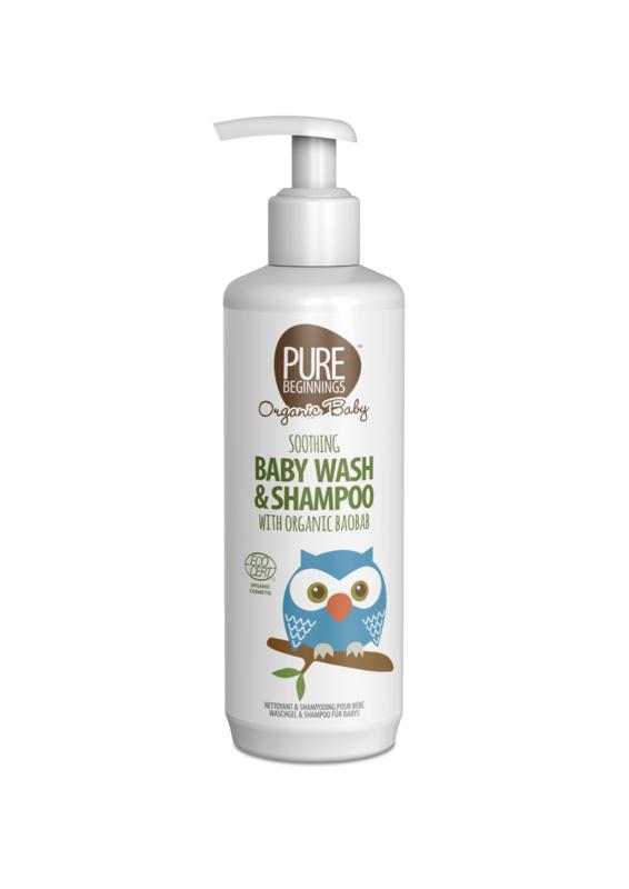 Soothing baby wash & shampoo