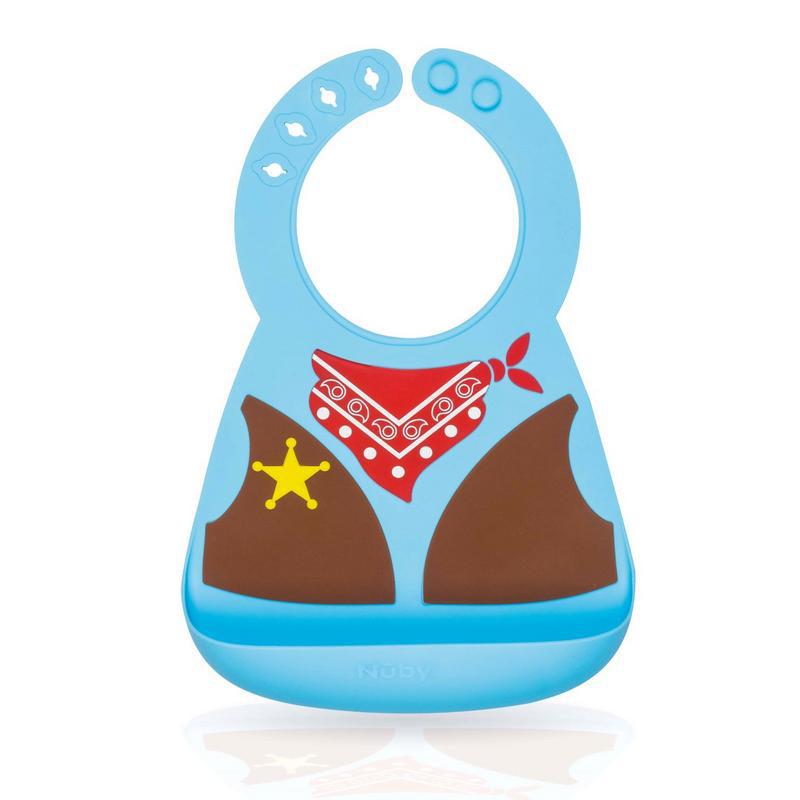 3D Silicone slab kostuumdesign 3 maanden+ blauw