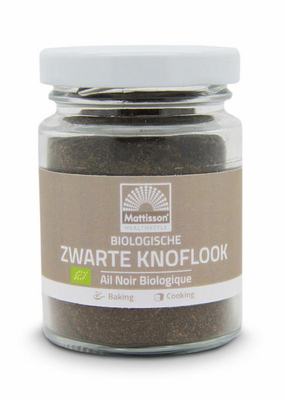 Mattisson Biologische zwarte knoflook bio Mattisson Biologische zwarte knoflook bio