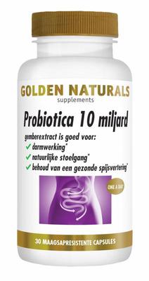 Golden Naturals Probiotica 10 miljard