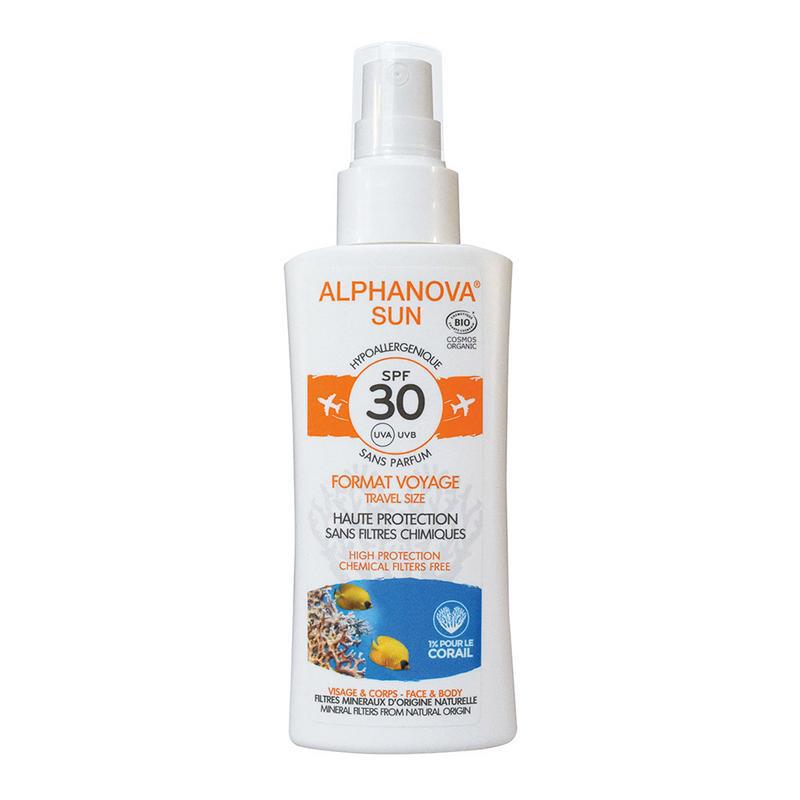 Sun bio hypoallergenic spray SPF30 organic