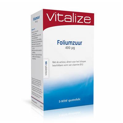 Vitalize Foliumzuur 400mcg