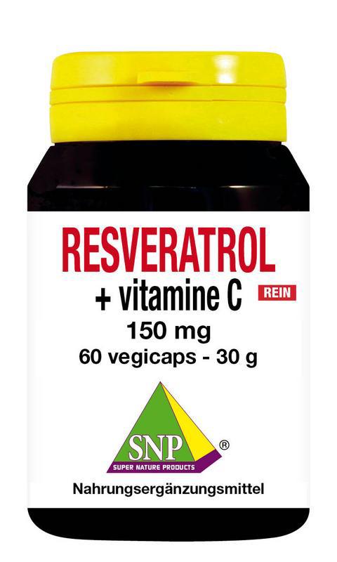 Resveratrol + vitamine C 150mg puur