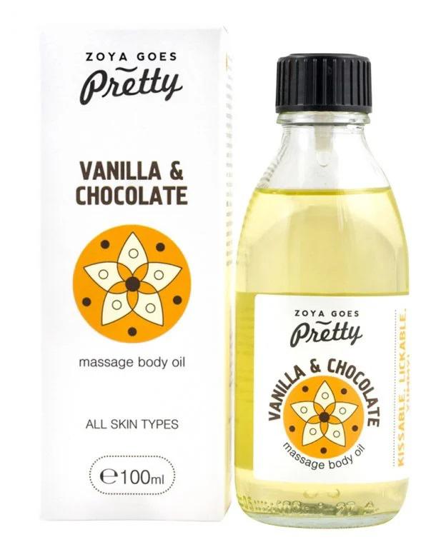 Massage body oil vanilla & chocolate