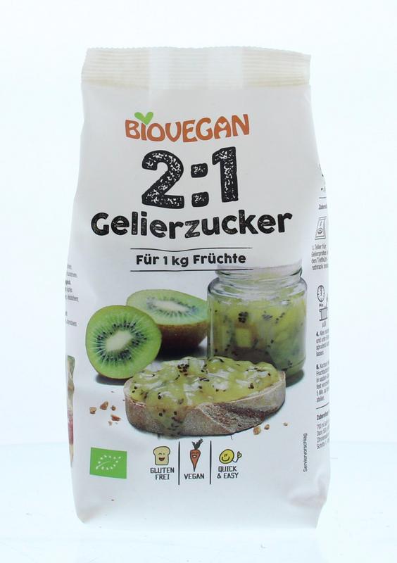 Geleersuiker 1:2 glutenvrij bio