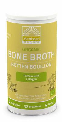 Mattisson Organic beef bone broth botten bouillon bio
