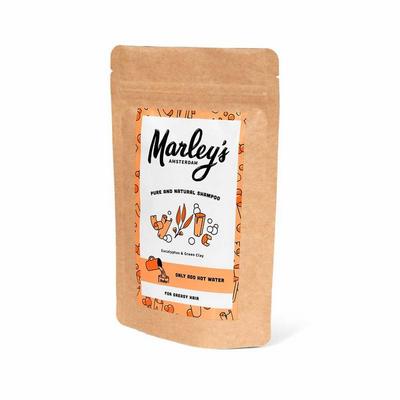 Marley's Ams Shampoovlokken vet haar –eucalyptus & groene klei