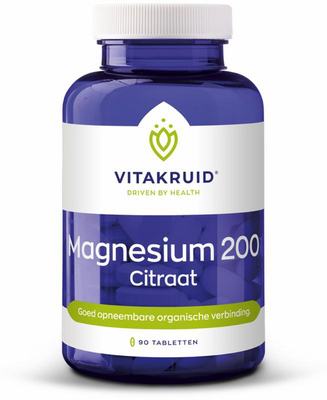 Vitakruid Vitakruid Magnesium 200 citraat Vitakruid Vitakruid Magnesium 200 citraat