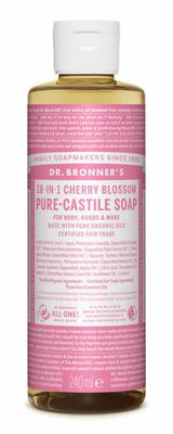 Dr Bronners bronners liquid soap ch blosso 240ml