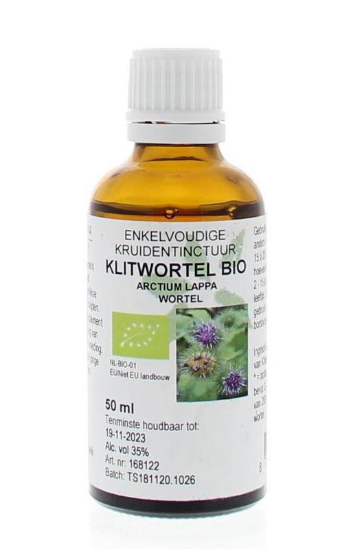 Arctium lappa/klitwortel tinctuur bio