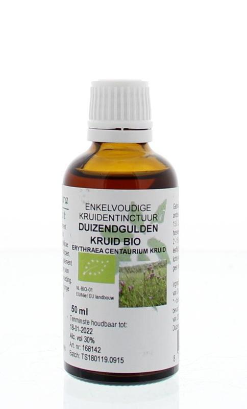 Erythraea cent / duizendguldenkruid tinctuur bio