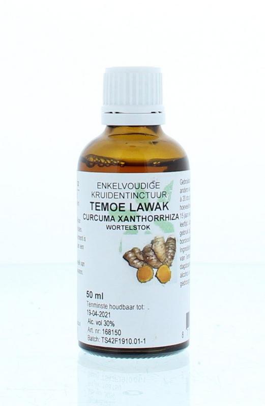 Curcuma xanthorrhiza rhiz / temoe lawak tinctuur