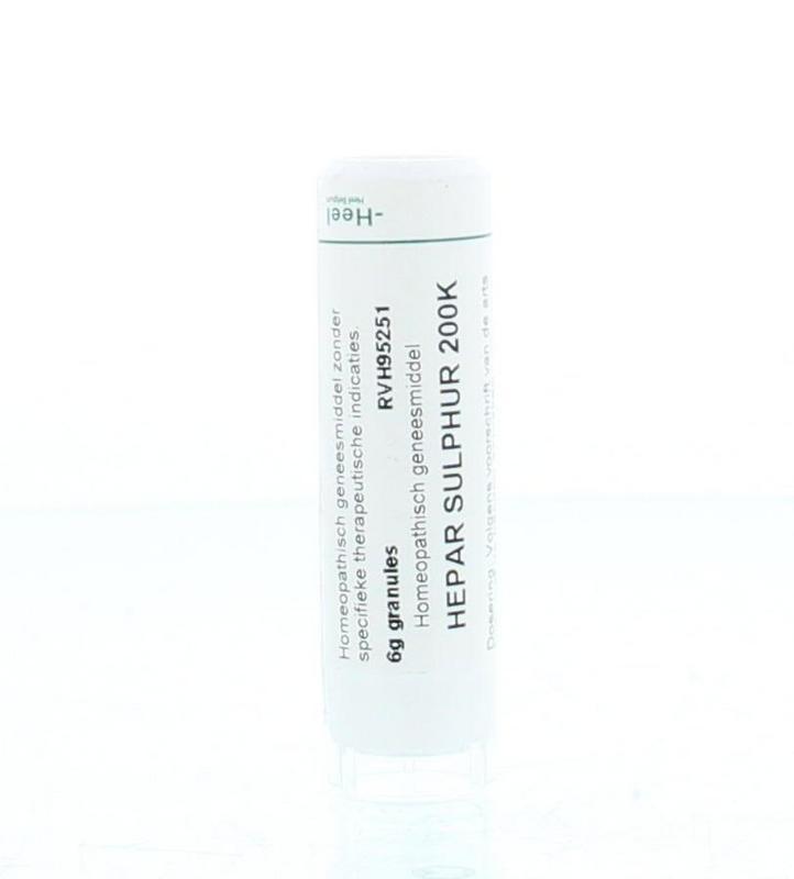Hepar sulphur 200K