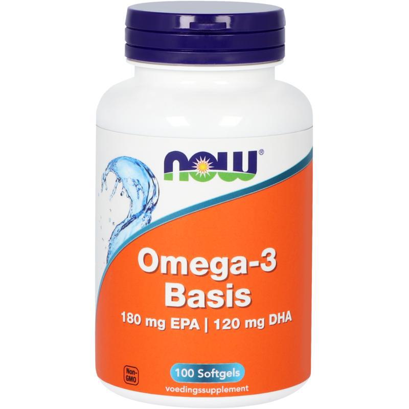 Omega-3 Basis visolie 180mg EPA 120mg DHA