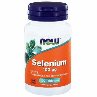 NOW Selenium gistvrij 100mcg