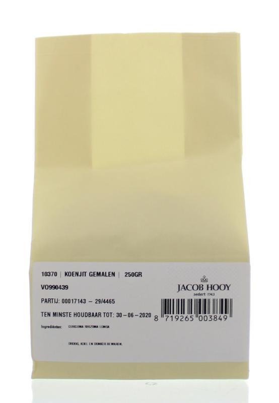 Koenjit/curcuma rhiz long gemalen