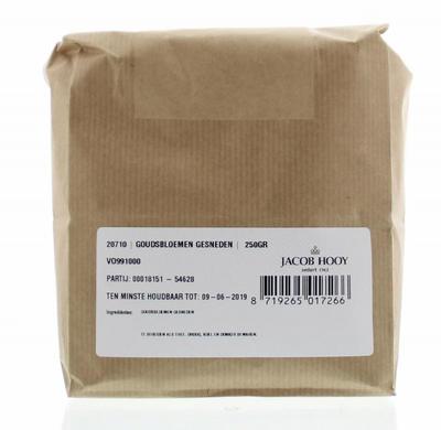 Jacob Hooy Goudsbloem gesneden