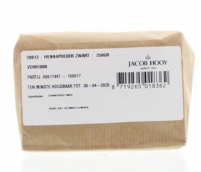 Jacob Hooy Hennapoeder zwart