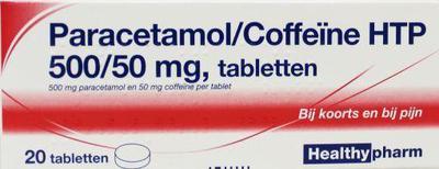 Healthypharm Paracetamol 500mg coffeine