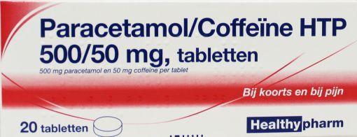 Paracetamol 500mg coffeine