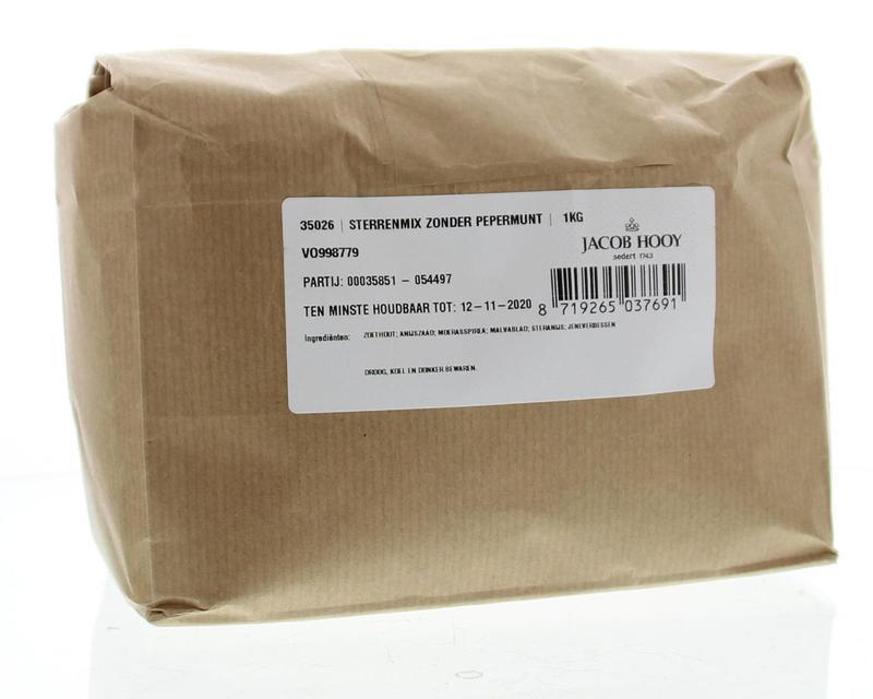 Sterrenmix zonder pepermunt Sterrenmix zonder pepermunt