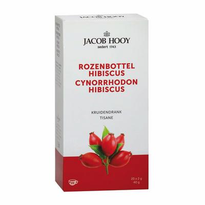 Jacob Hooy Rozenbottel hibiscus thee zakjes