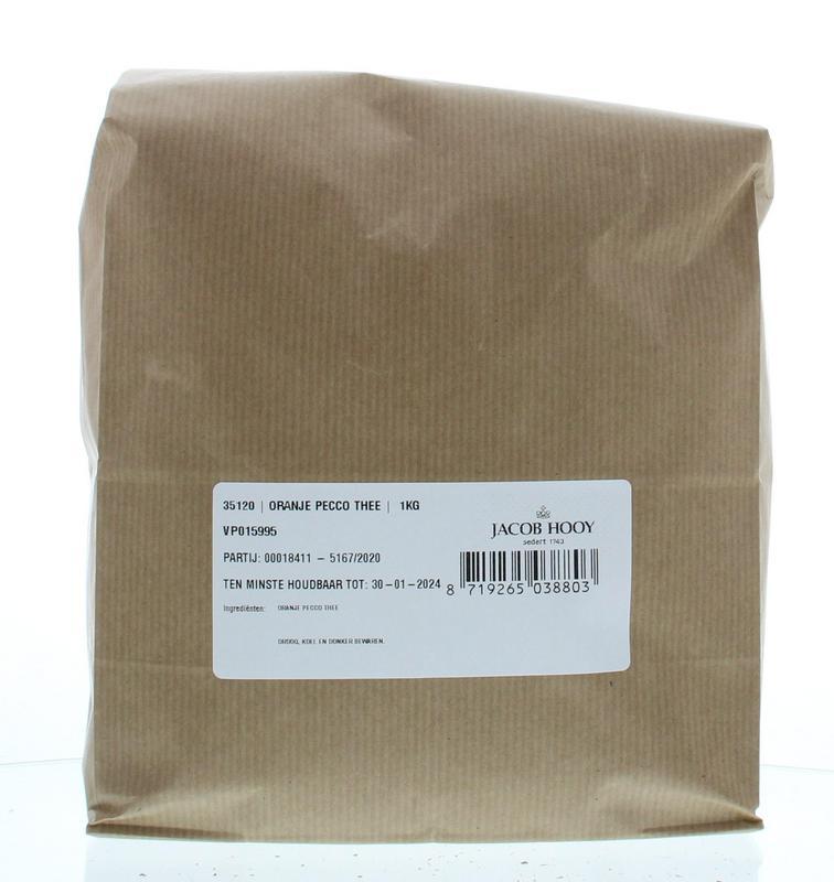 Oranje pecco thee