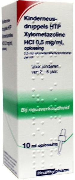 Kinder neusdruppels xylometazol