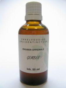 Zingiber officinalis rhiz/gember tinctuur bio