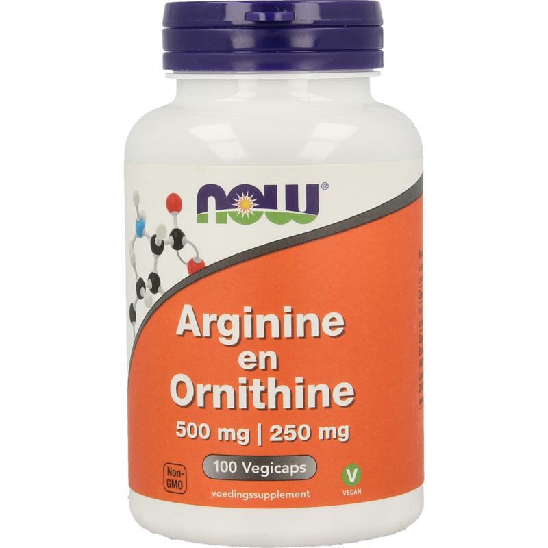 Arginine & ornithine 500 / 250mg