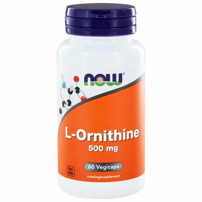 NOW l-ornithine 500mg- 60st