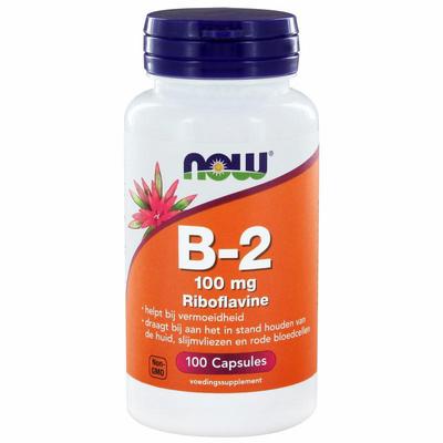 NOW Vitamine B2 100mg