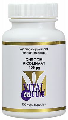 Vital Cell Life Chroom picolinaat 100 mcg Vital Cell Life Chroom picolinaat 100 mcg