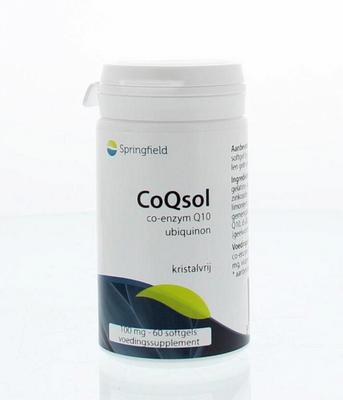 Springfield CoQsol coenzym Q10 100mg