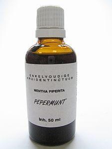 Mentha piperita / pepermunt tinctuur