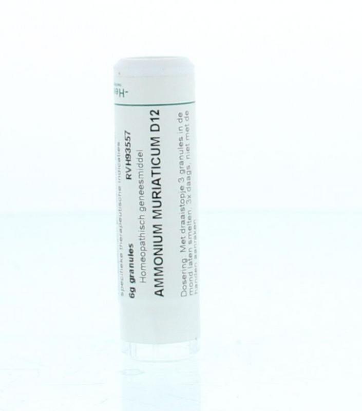 Ammonium muriaticum D12