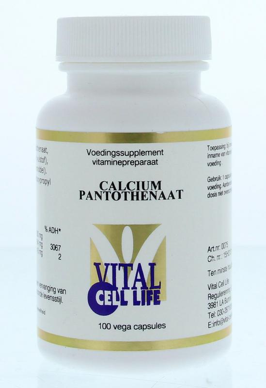 Vitamine B5 calciumpantothenaat 200mg