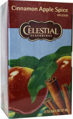 Celestial Season Cinnamon apple spice herbal tea