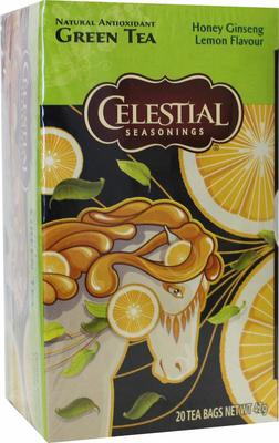 Celestial Season Honey lemon ginseng green tea