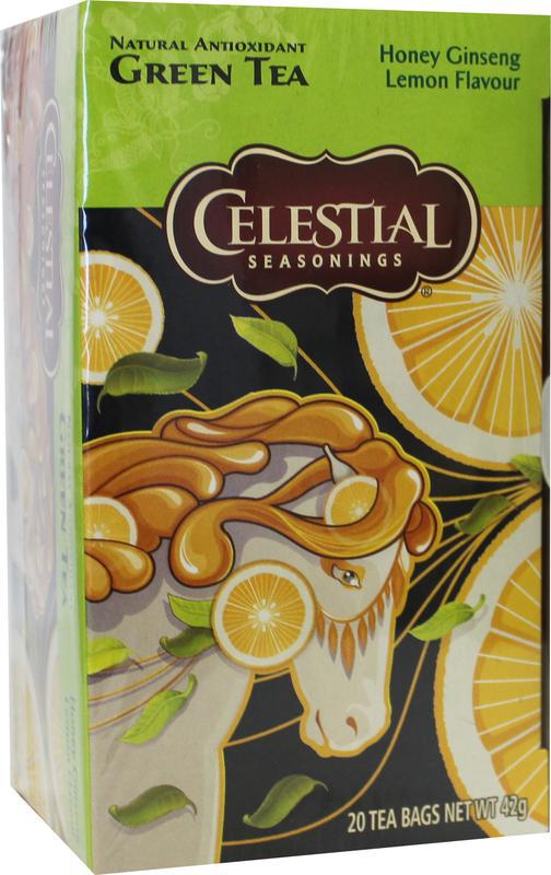 Honey lemon ginseng green tea