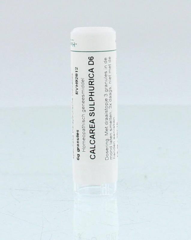 Calcarea sulphurica D6
