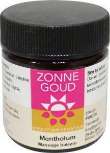 Zonnegoud Mentholum balsem