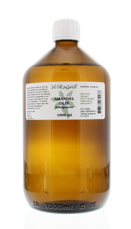 Amandelolie zoet koudgeperst