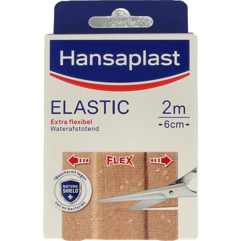 Elastic 2m x 6cm waterafstotend