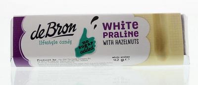 De Bron bron sv choco reep wit pra- 42gr
