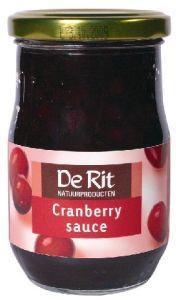 Merkloos de rit cranberry saus 250g