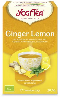 Yogi Tea Ginger lemon munt bio
