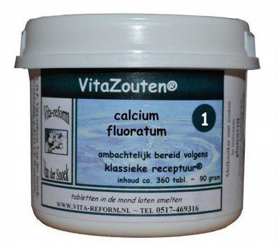 Vitazouten Calcium fluoratum Vitazout nr. 01
