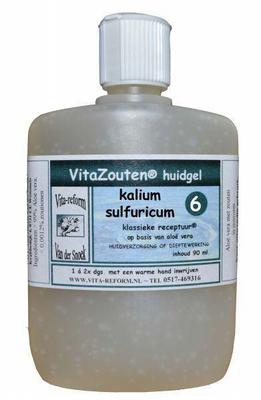 Vitazouten Kalium sulfuricum huidgel nr. 06